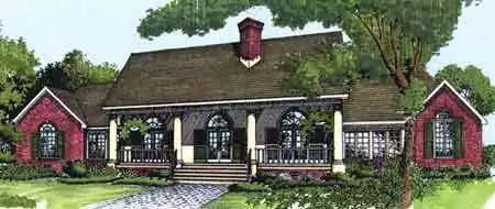 image of four bedroom house plan 1280